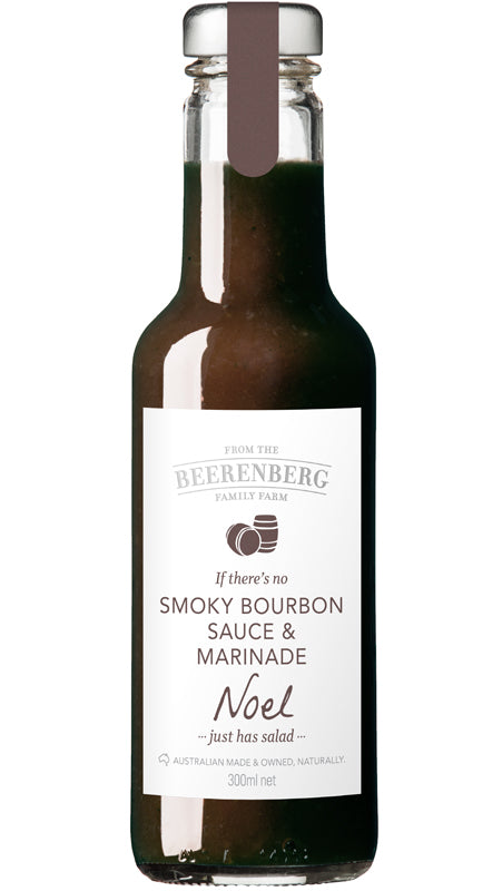 Beerenberg Smoky Bourbon Sauce & Marinade 300ml I Big Ben Specialty Food 