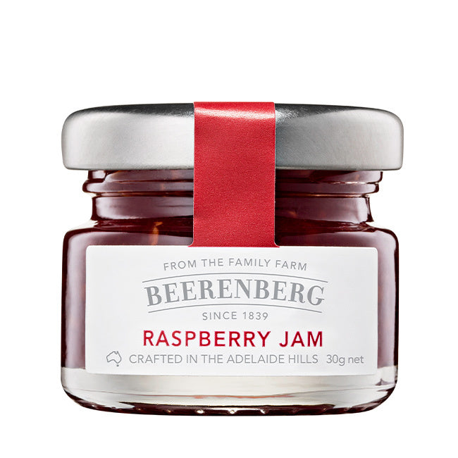Beerenberg Raspberry Jam 120x30g glass  I Big Ben Specialty Food 