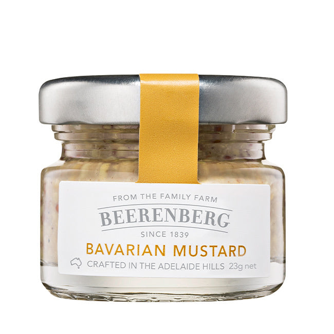 Beerenberg Bavarian Mustard 120x23g glass  I Big Ben Specialty Food 