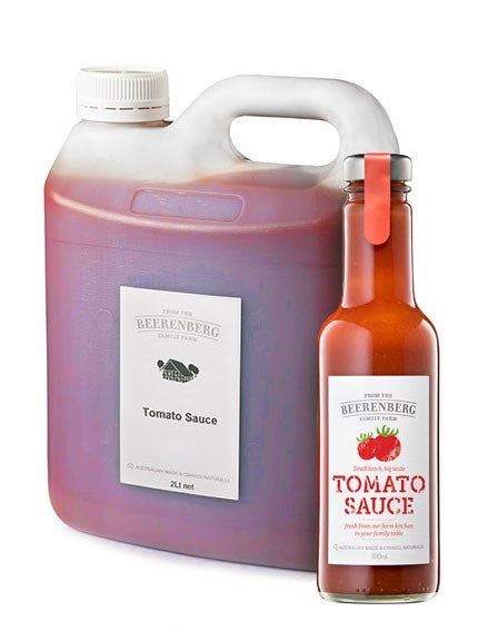 Beerenberg Tomato Sauce 2x2L plastic  I Big Ben Specialty Food 