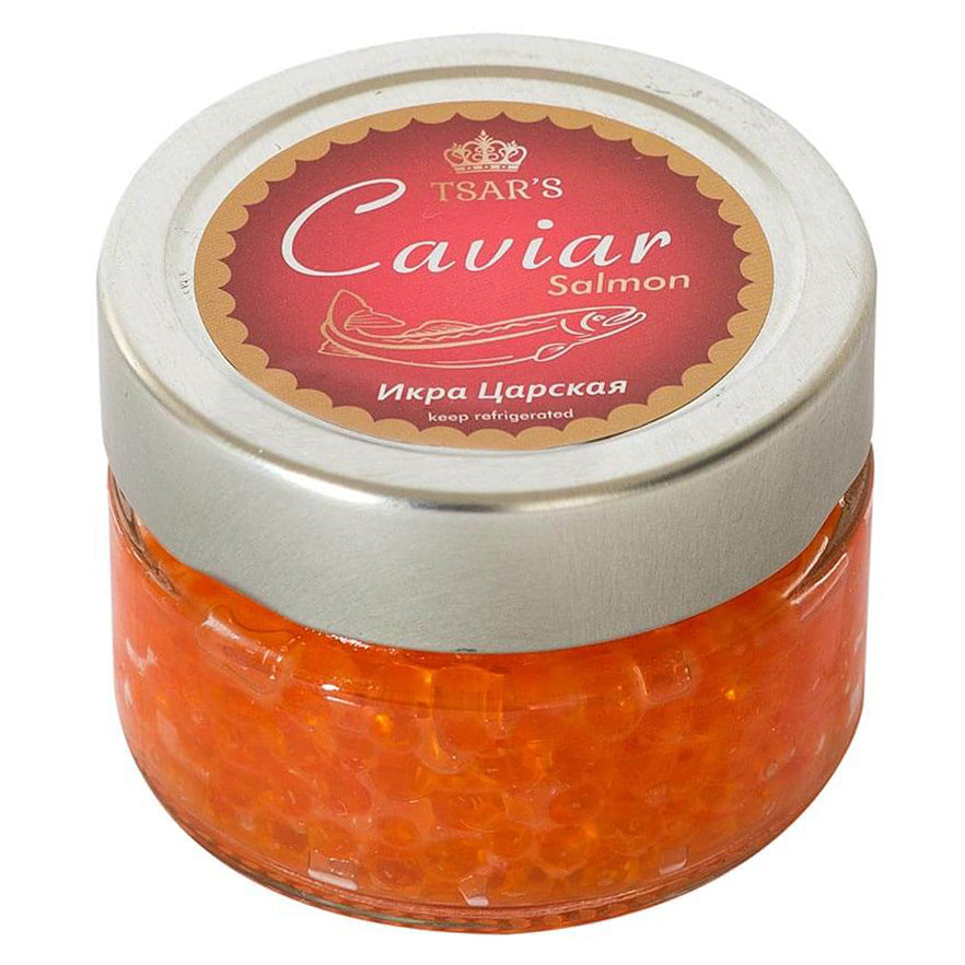 Tsar Salmon Roe Caviar 140g I Big Ben Specialty Food 