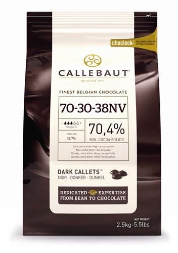 Callebaut Dark Chocolate Callets 70% 2.5kg I Big Ben Specialty Food 