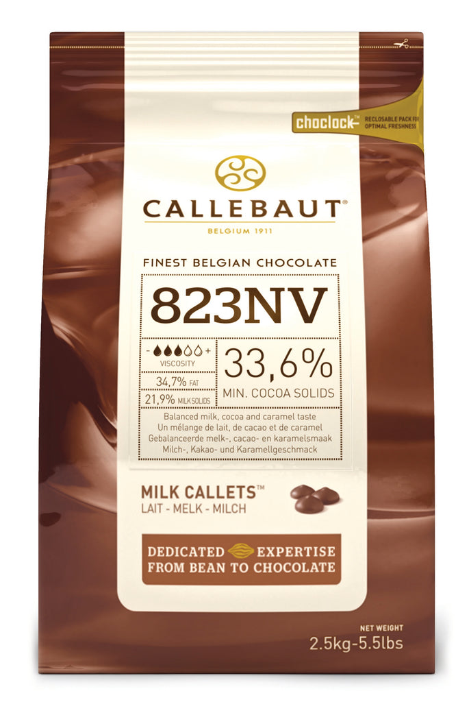 Callebaut Milk Chocolate Callets 33% 2.5kg I Big Ben Specialty Food 