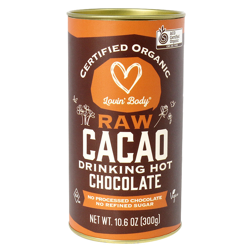 Lovin' Body Raw Cacao Drinking Hot Chocolate 300g I Big Ben Specialty Food 