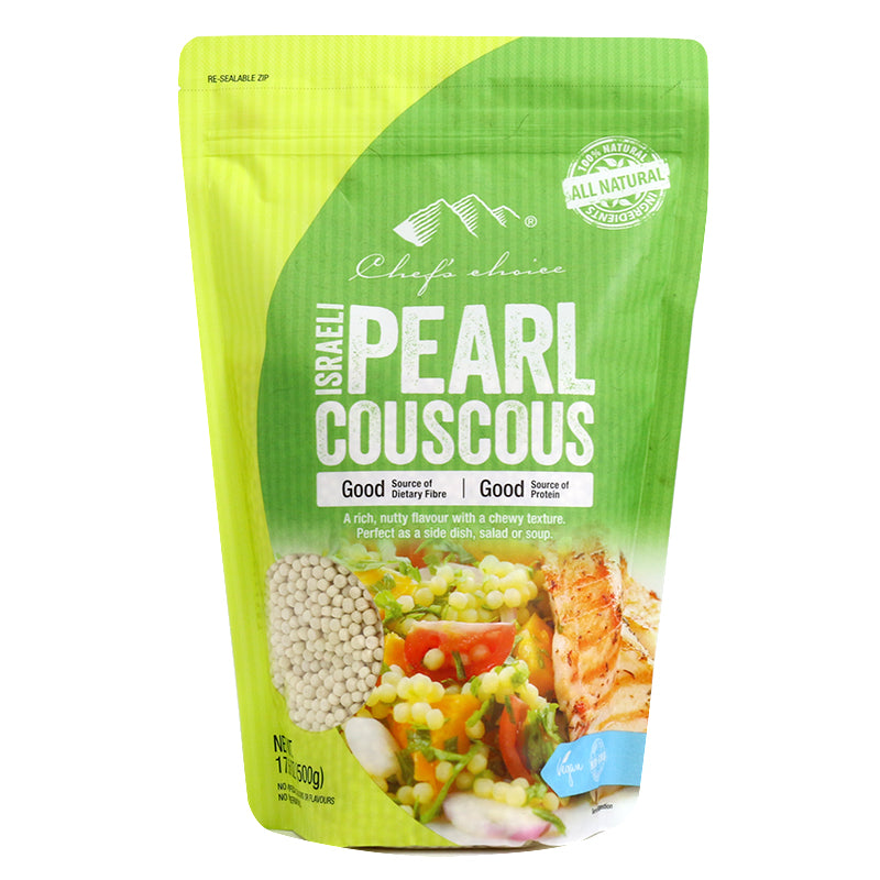 Chef's Choice Israeli Pearl Couscous 500g I Big Ben Specialty Food 