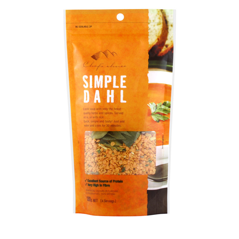 Chef's Choice Simple Dahl 180g I Big Ben Specialty Food 