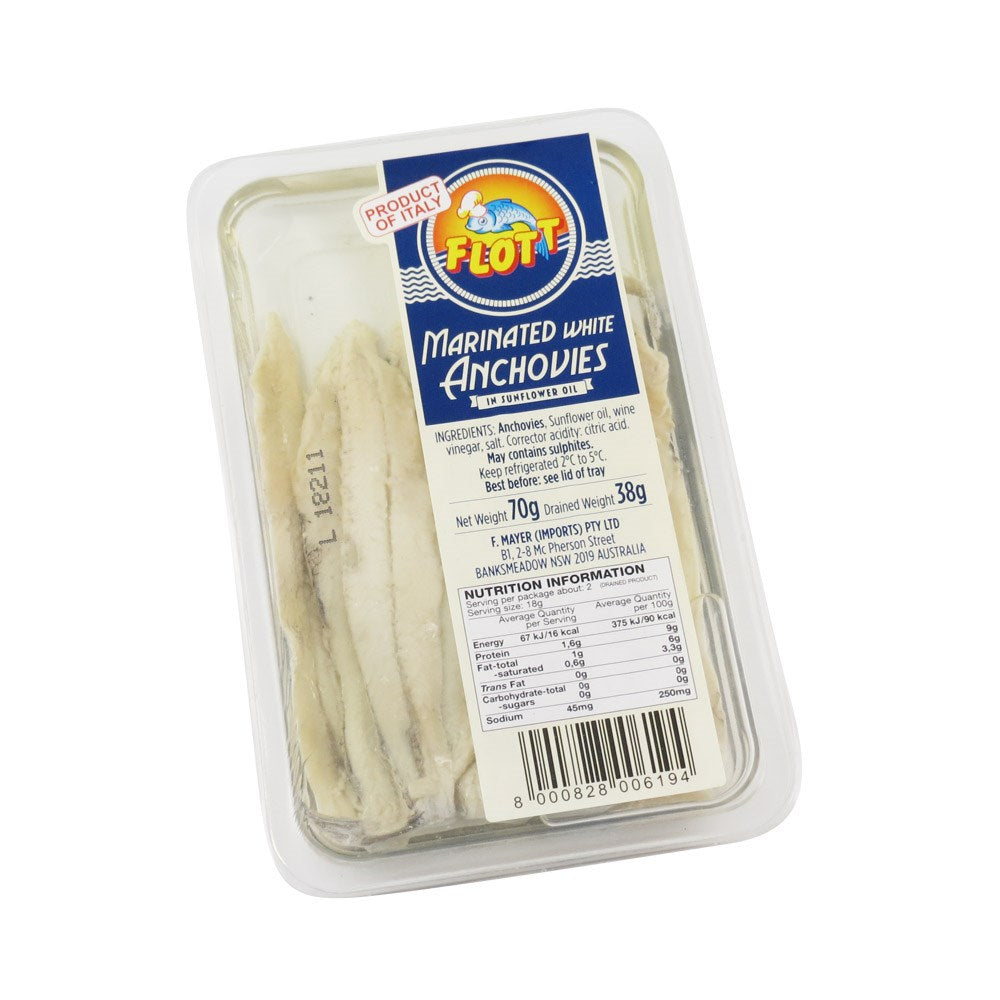 Float White Anchovies in Oil 70g