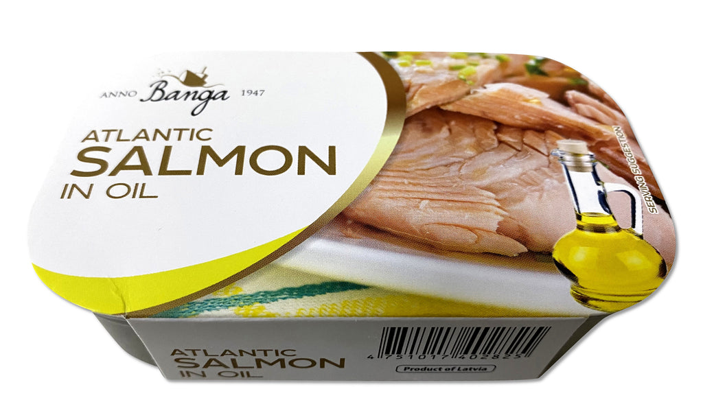 Banga Atlantic Salmon In Oil 120g I Big Ben Specialty Food 