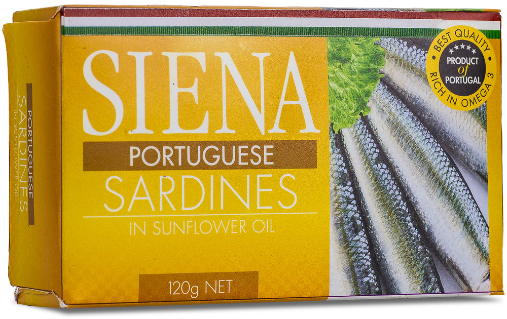 Portuguese Sardines in Sunflower Oil 120g I Big Ben Specialty Food 