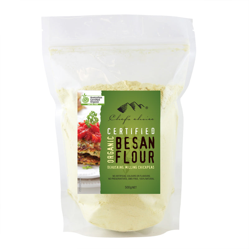 Chef's Choice Organic Besan Flour 500g I Big Ben Specialty Food 