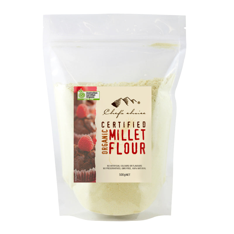Chef's Choice Organic Millet Flour 500g I Big Ben Specialty Food 