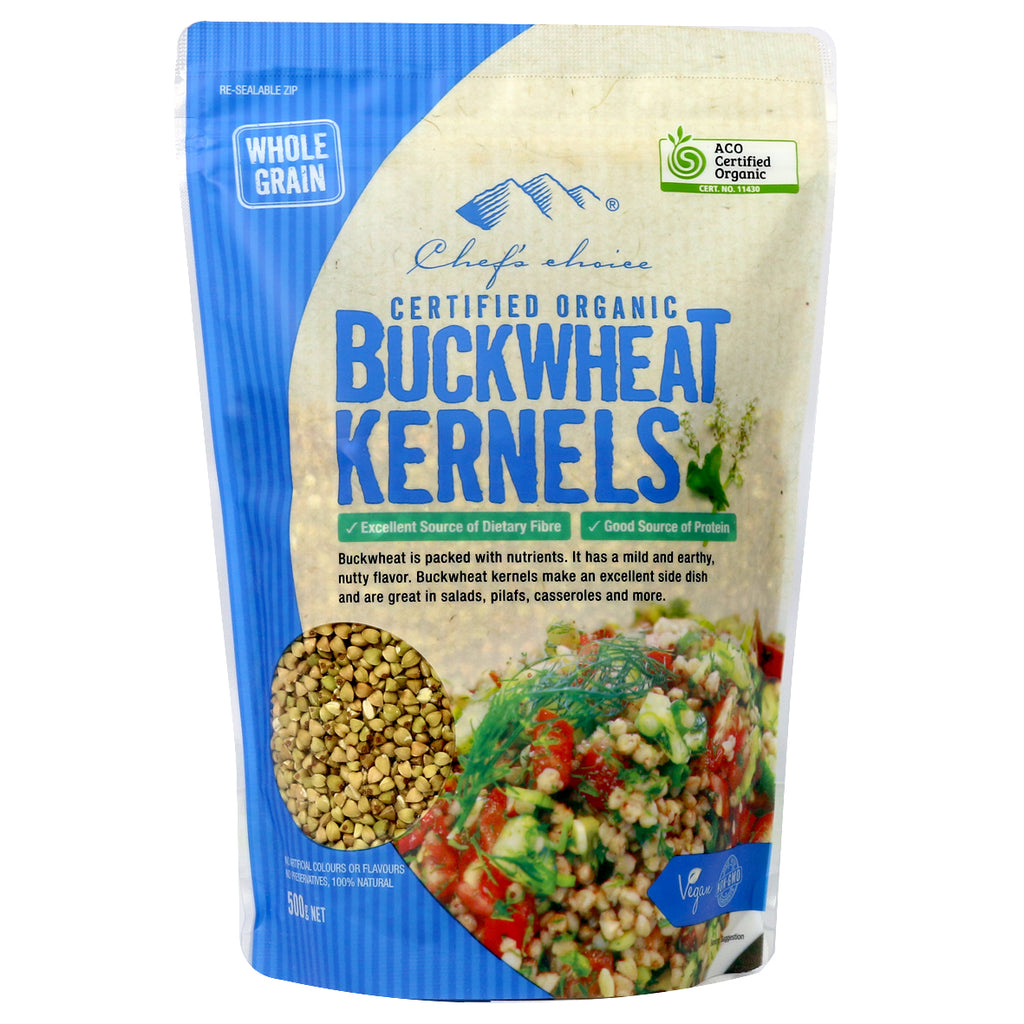 Chef's Choice Organic Buckwheat Kernels 500g I Big Ben Specialty Food 