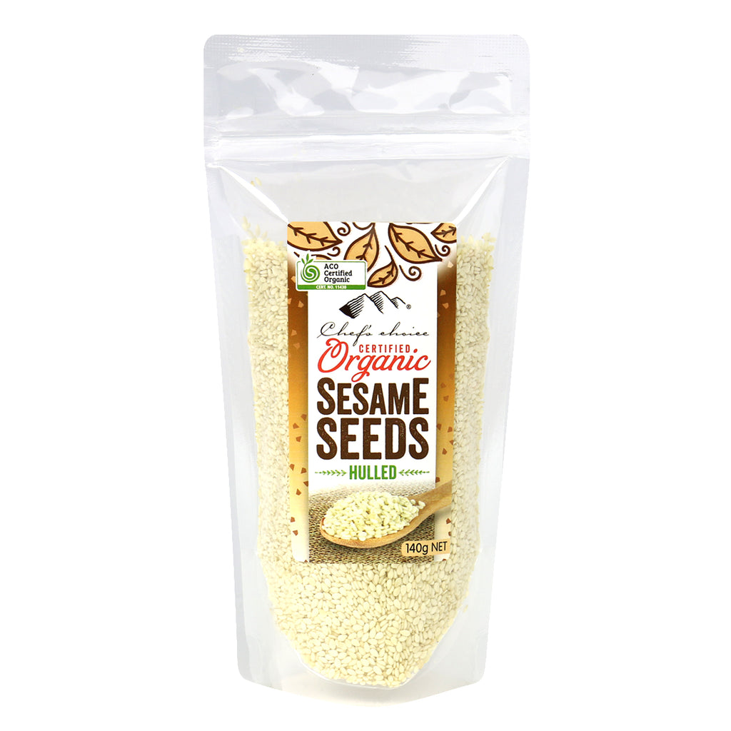 Chef's Choice Organic Huilled Sesame Seeds 150g I Big Ben Specialty Food 