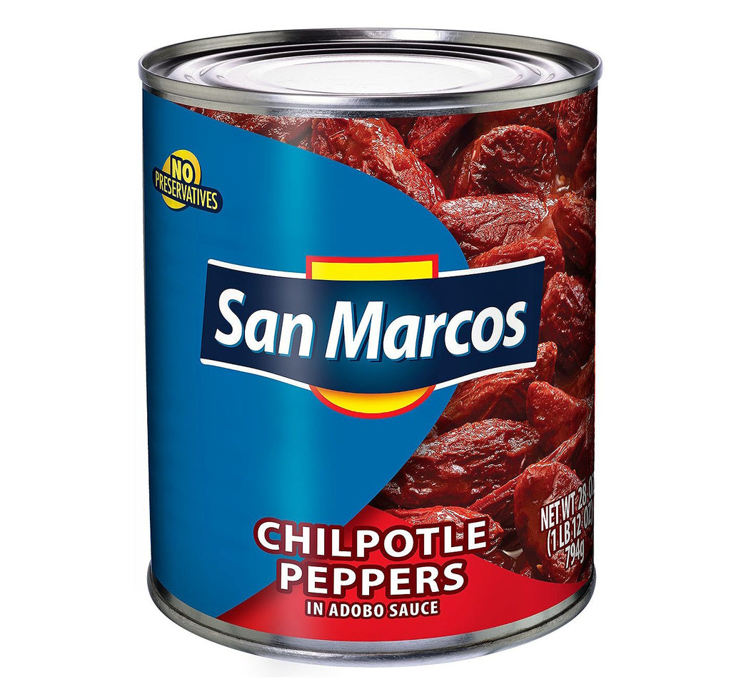 San Marcos Whole Chipotle Chillies in Adobo Sauce 3kg I Big Ben Specialty Food 