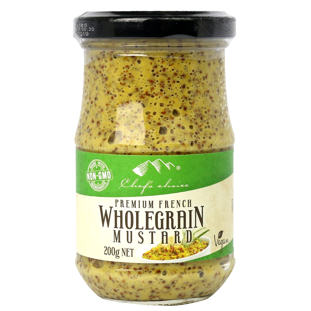 Chef's Choice Whole Grain Mustard 200g I Big Ben Specialty Food 