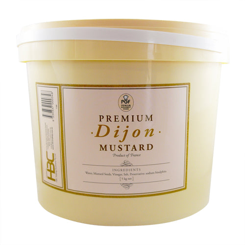 PGF Dijon Mustard Bucket 5kg I Big Ben Specialty Food 