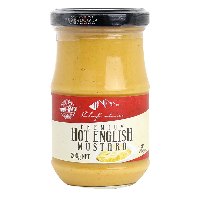 Chef's Choice Hot English Mustard 200g I Big Ben Specialty Food 