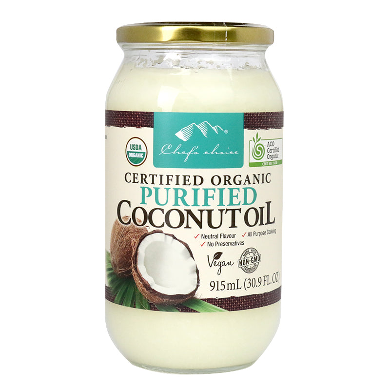 Chef's Choice Organic Purified Coconut Oil 915ml I Big Ben Specialty Food 