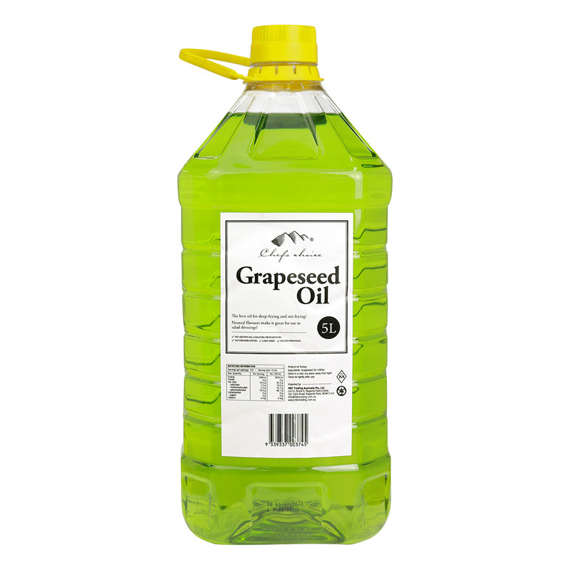 Chef's Choice Portugese Grapeseed Oil 5L I Big Ben Specialty Food 