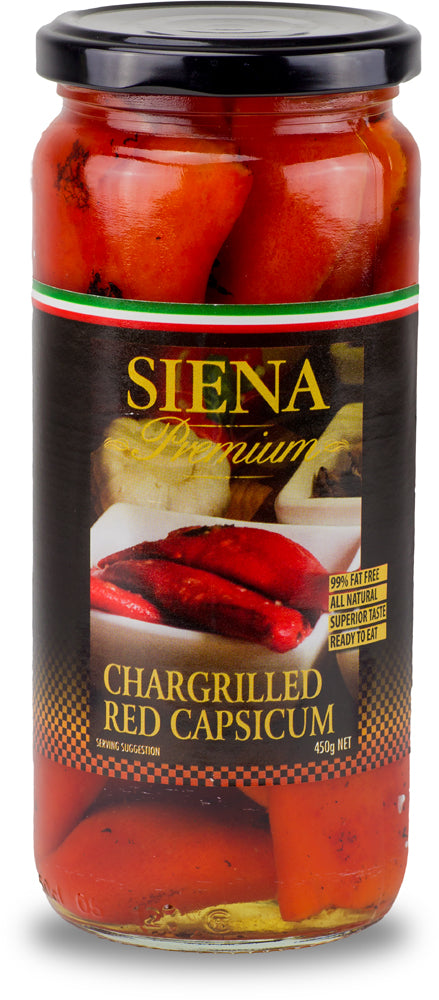 Siena Chargrilled Red Capsicum 450g I Big Ben Specialty Food 