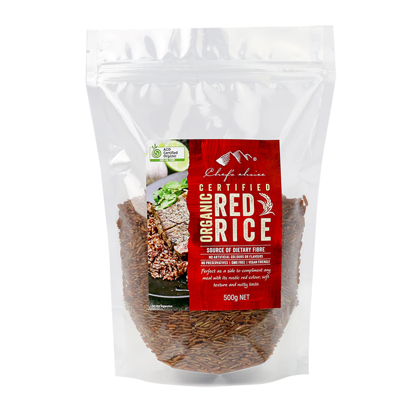 Chef's Choice Organic Red Rice 500g I Big Ben Specialty Food 
