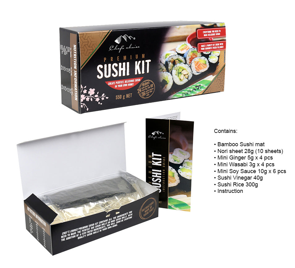 Chef's Choice Sushi Kits 550g I Big Ben Specialty Food 