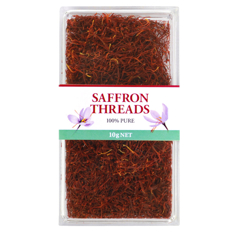 PGF Pure Saffron Threads Medium Grade 10g I Big Ben Specialty Food 