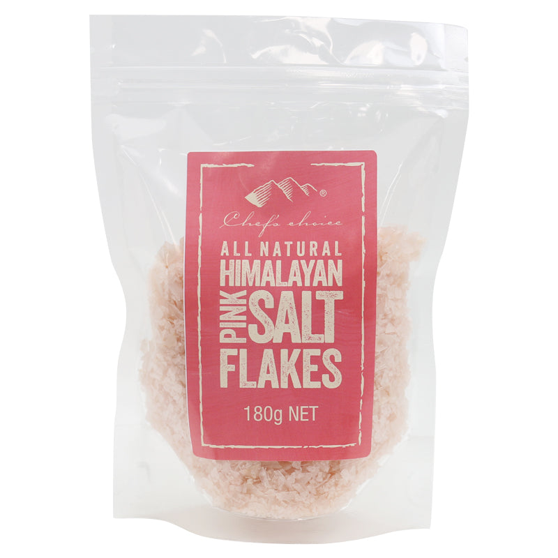 Chef's Choice Himalayan Pink Salt Flakes 180g I Big Ben Specialty Food 