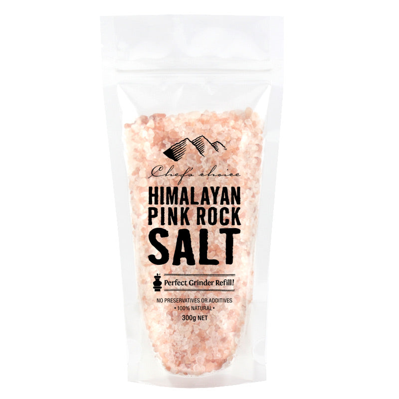 Chef's Choice Himalayan Pink Rock Salt Pouch 300g I Big Ben Specialty Food 
