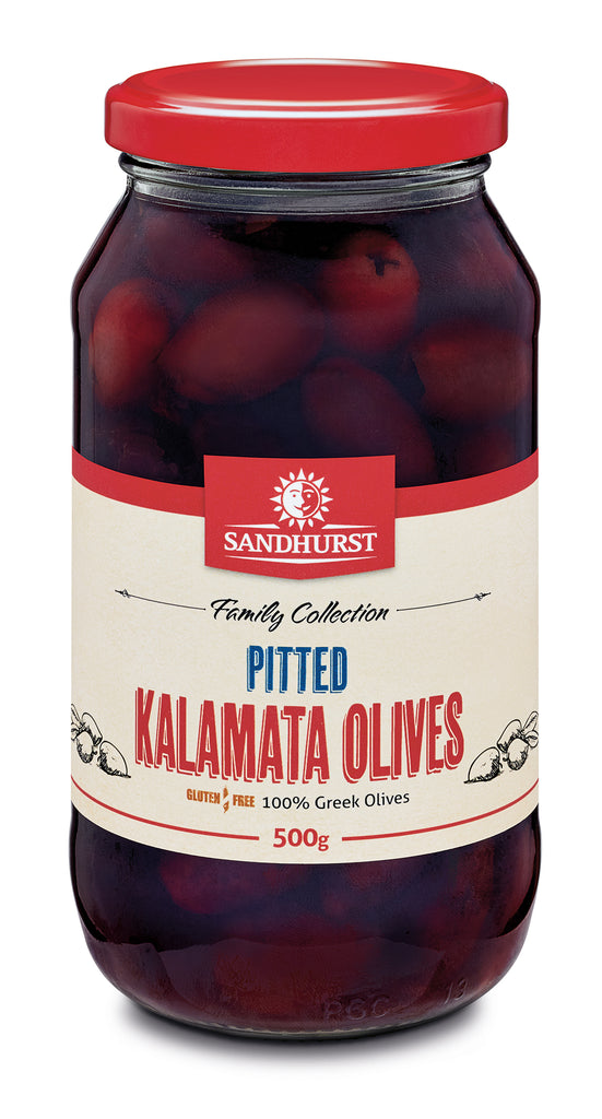 Sandhurst Pitted Kalamata Olives 6x500g I Big Ben Specialty Food 
