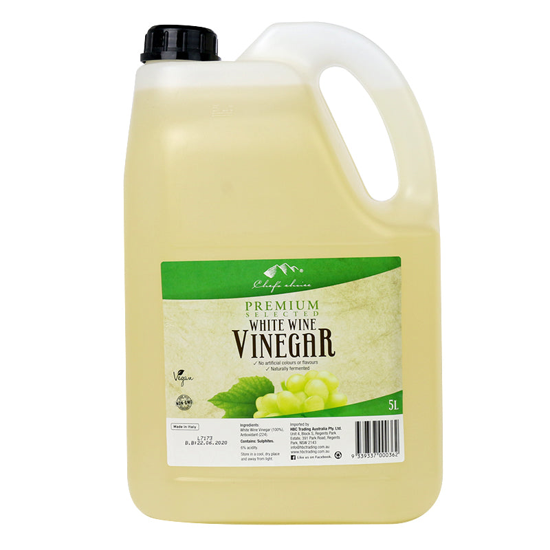 Chef's Choice White Wine Vinegar 5L I Big Ben Specialty Food 